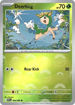 Deerling 006/086 Poké Ball White Flare