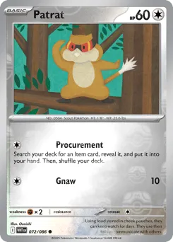 Patrat 072/086 Master Ball White Flare