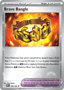 Brave Bangle 080/086 Poké Ball White Flare