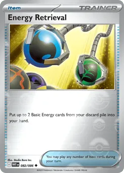Energy Retrieval 082/086 Poké Ball White Flare