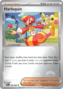 Harlequin 083/086 Poké Ball White Flare