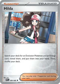 Hilda 084/086 Reverse Holo White Flare