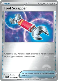 Tool Scrapper 085/086 Poké Ball White Flare