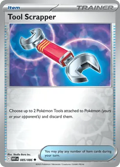 Tool Scrapper 085/086 Reverse Holo White Flare