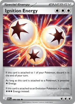 Ignition Energy 086/086 Reverse Holo White Flare
