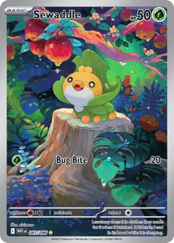 Sewaddle 087/086 Holo White Flare