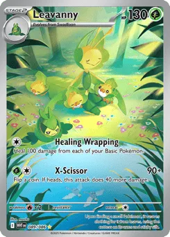 Leavanny 089/086 Holo White Flare