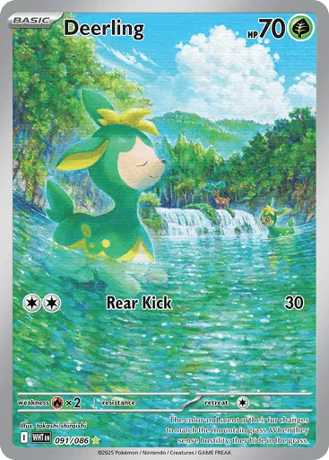 Deerling 091/086 White Flare