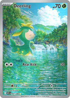 Deerling 091/086 Holo White Flare