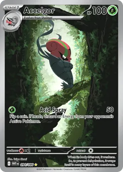 Accelgor 094/086 Holo White Flare