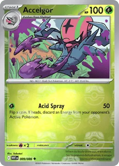 Accelgor 009/086 Master Ball White Flare