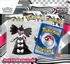 White Flare Tech Sticker Collection