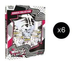 White Flare Binder Collection Case