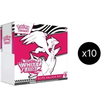 White Flare Elite Trainer Box Case