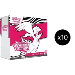 White Flare Elite Trainer Box Case