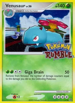Venusaur 1/16 Pokémon Rumble