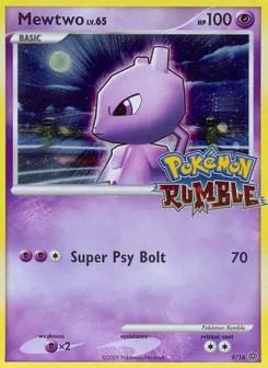 Mewtwo 9/16 Pokémon Rumble