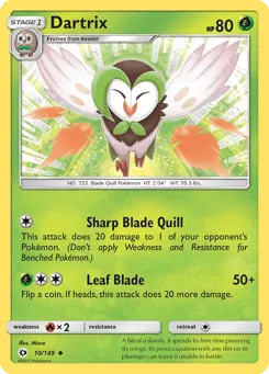 Dartrix 10/149 Sun & Moon