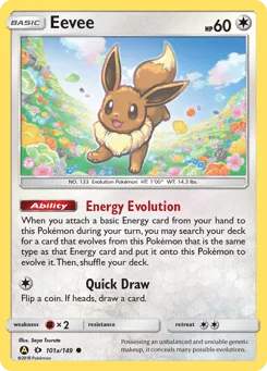 Eevee 101a/149 Sun & Moon