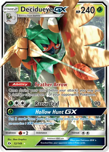 Decidueye-GX 12/149 Sun & Moon