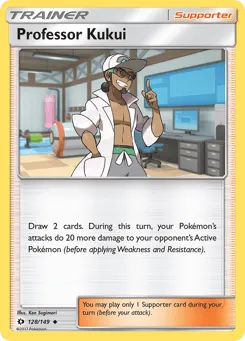 Professor Kukui 128/149 Sun & Moon