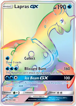 Lapras-GX 151/149 Sun & Moon