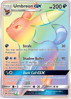 Umbreon-GX 154/149 Sun & Moon