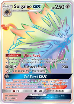 Solgaleo-GX 155/149 Sun & Moon
