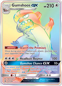 Gumshoos-GX 157/149 Sun & Moon