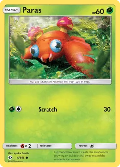 Paras 4/149 Sun & Moon
