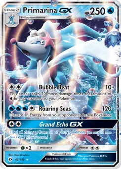Primarina-GX 42/149 Sun & Moon