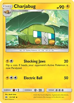 Charjabug 51/149 Sun & Moon