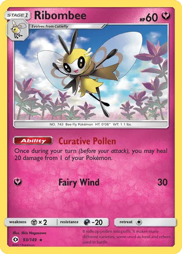Ribombee 93/149 Sun & Moon