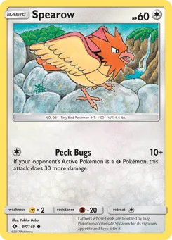 Spearow 97/149 Sun & Moon