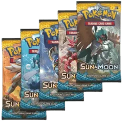 Sun & Moon Booster Pack Art Bundle (Set of 5)