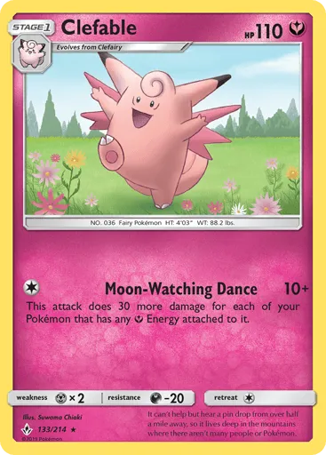 Clefable 133/214 Unbroken Bonds