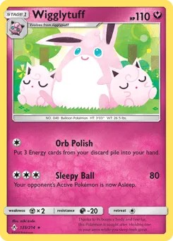 Wigglytuff 135/214 Unbroken Bonds