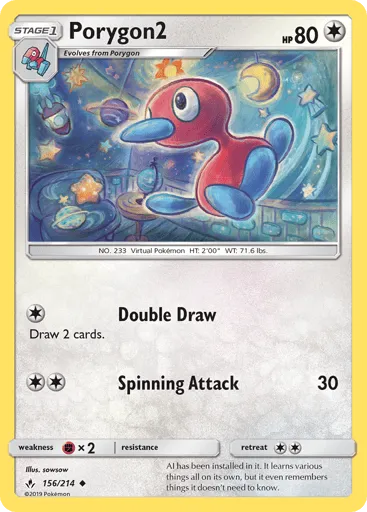 Porygon2 156/214 Unbroken Bonds