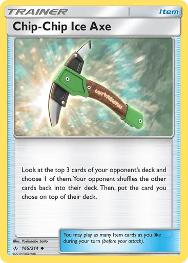 Chip-Chip Ice Axe 165/214 Unbroken Bonds