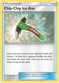 Chip-Chip Ice Axe 165/214 Unbroken Bonds
