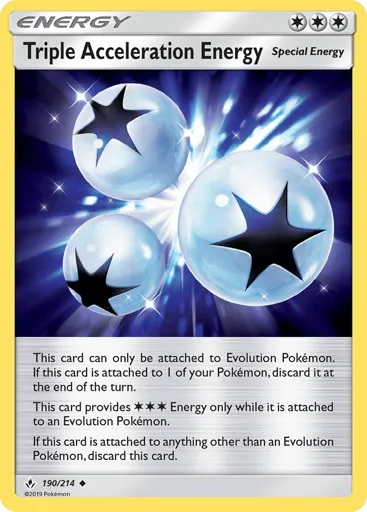 Triple Acceleration Energy 190/214 Unbroken Bonds