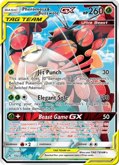 Pheromosa & Buzzwole-GX 192/214 Unbroken Bonds