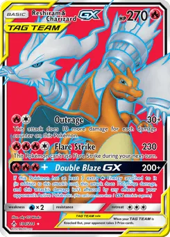 Reshiram & Charizard-GX 194/214 Unbroken Bonds