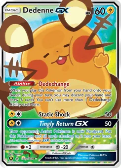 Dedenne-GX 195a/214 Unbroken Bonds