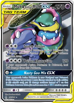Muk & Alolan Muk-GX 197/214 Unbroken Bonds