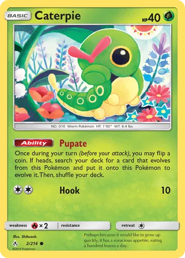 Caterpie 2/214 Unbroken Bonds