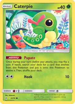 Caterpie 2/214 Unbroken Bonds