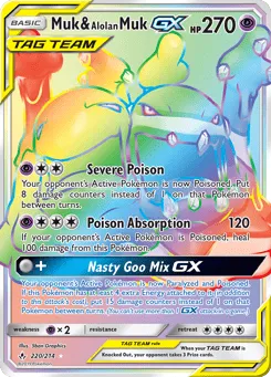 Muk & Alolan Muk-GX 220/214 Unbroken Bonds