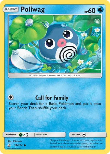 Poliwag 37/214 Unbroken Bonds