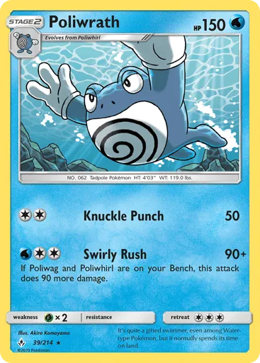 Poliwrath 39/214 Unbroken Bonds